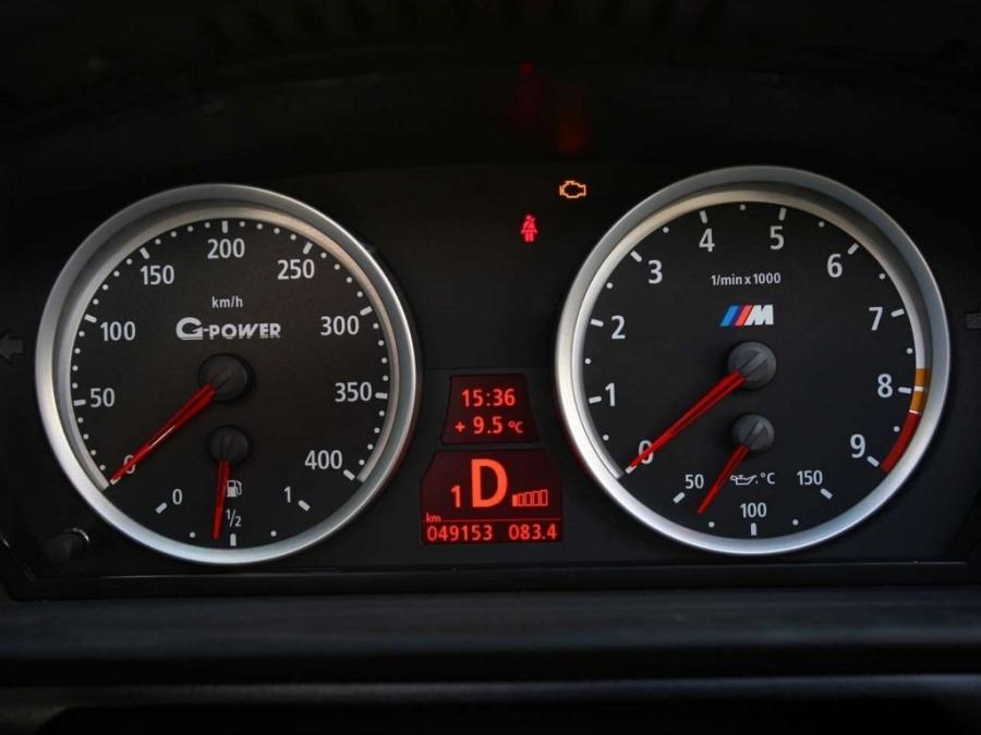  BMW M5 Hurricane by G-Power 2008 года  (фото 16 из 32)
